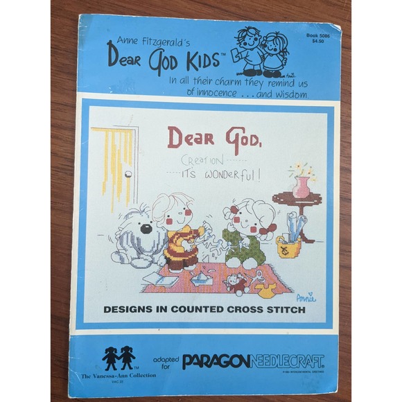 5 Cross Stitch Religious Themed Pattern Books - Picture 3 of 6